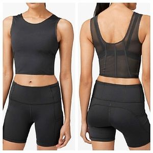 Lululemon Femme Force Cropped Tank